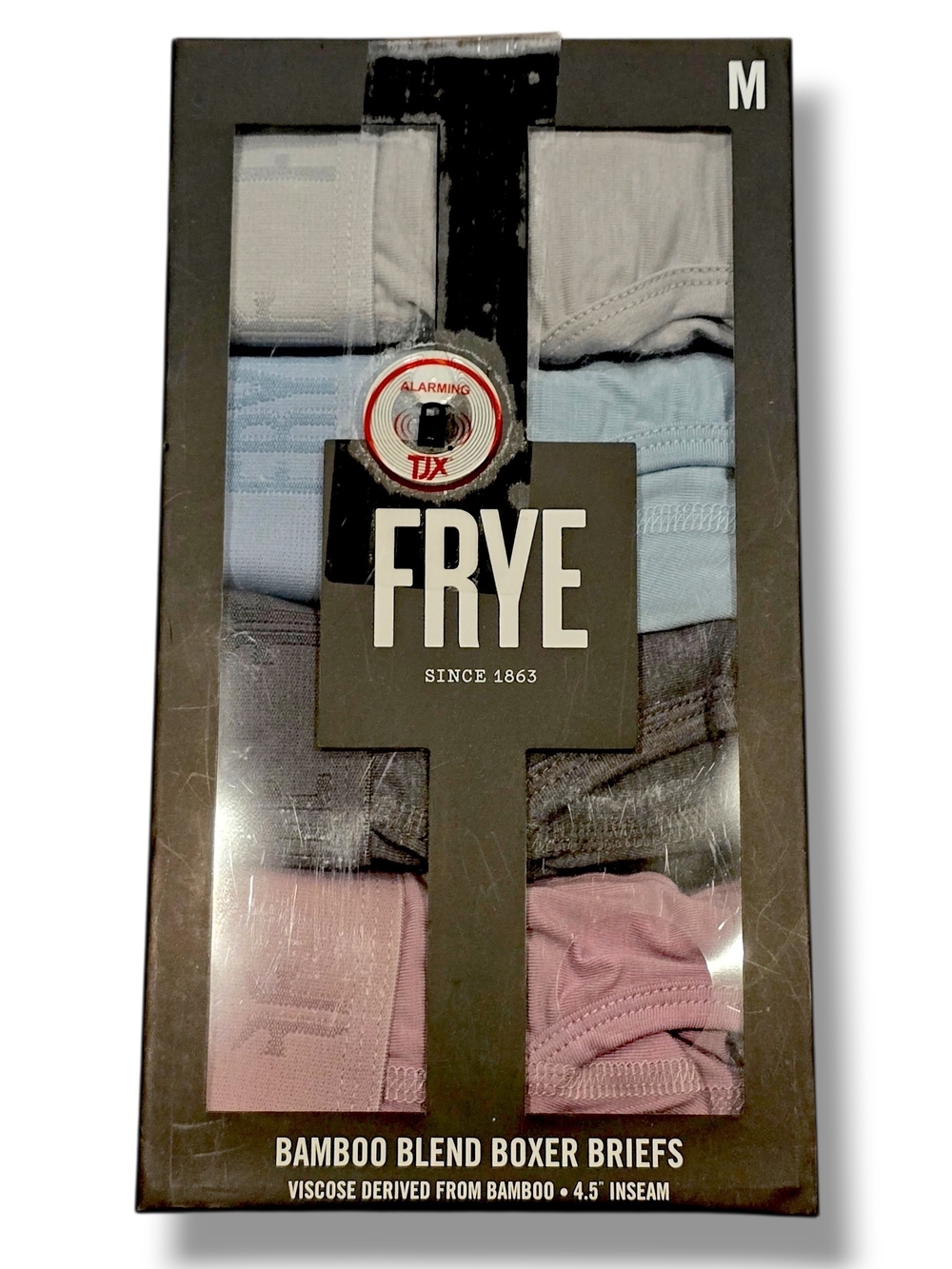 FRYE Boxer Briefs 4-Pack Medium Bamboo Blend  New